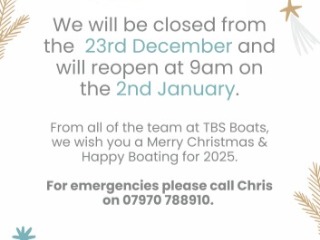 All of us here at TBS Boats would like to take a moment to wish you a very Merry Christmas and a Happy Boating year ahead for 2025! We hope you enjoy the festive season, surrounded by family, friends, and the wonderful spirit of the holidays. As we reflect on the past year, we’re grateful for your continued trust and support.